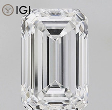 Lab Grown Diamond Emerald Cut 2.50ct F VS1 IGI LG797655429 8.91x6.53x4.44mm picture