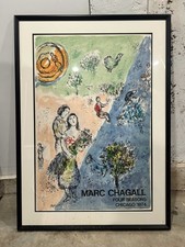 Marc Chagall Original Poster, 'Four Seasons' 1974 Lithograph picture