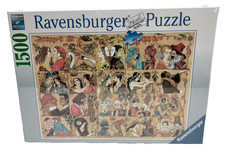 Ravensburger Lovers Through History 1500 Piece Puzzle Sealed Germany Jigsaw picture