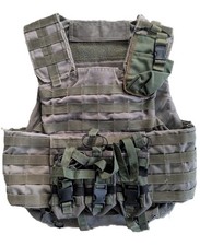 Ukrainian military vest Korsar M3m army plate carrier Temp 3000 khaki vest pouch picture