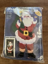 Bucilla Felt Applique SANTA CLAUS 5 ft. Wall Door Hanging Kit 84017 picture