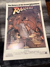 Vintage Indiana Jones Original Movie Theater Posters – Set of 4 – $895 OB picture