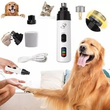 Upgraded Silent Dog Nail Grinder Heusom Groom Pro Pet Nail Trimmer picture