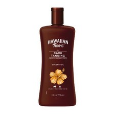 Hawaiian Tropic Dark Tanning Oil 8oz - Imperfect Container picture