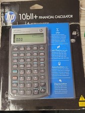HP 10bII+ Plus Financial Calculator Hewlett Packard NIB picture