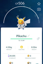 Shiny Pikachu Astronaut costume - Read Description picture