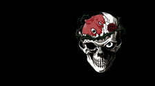 Anime berserk manga beherit skull rose minimalism simple Play Gaming Mat Desk picture