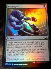 Prizefight FOIL , Streets New Capenna , NM ,MTG,FREE SHIPPING picture