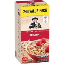 Quaker Original Instant Oatmeal, 24 Count, 0.98 oz Packets New picture