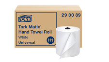 Tork Matic Paper Hand Towel Roll White H1, 700-ft/Roll, 6 Rolls/Carton (290089) picture