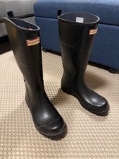 Hunter x Target Rubber Rain Boots - Black - Men's Size 11 picture