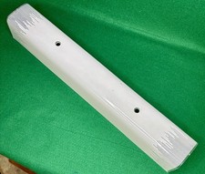 Vtg 24”MCM BATHROOM VANITY Wall Light Fixture-Glass Shade Only-Rare Pattern-Read picture