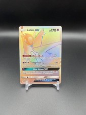 Pokemon Company Latios GX 243/236 SM-Unified Minds Secret Rare Full Art Holo picture