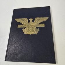 1942 His Service Record Stevens Inc. Unused WWII Military Record Book Embossed picture