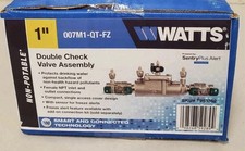 Watts 1” Double Check Valve Backflow Assembly picture