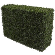 29” Artificial Cedar Topiary Hedge Privacy Fence UV Indoor/Outdoor. Retail $279 picture