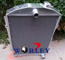 Alloy Radiator for Chevrolet CHEVY HOT STREET ROD 350 V8 W/Tranny Cooler 1938 AT picture