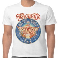 Official Aerosmith T Shirt Aero Force One Classic Rock Band Merch S-5XL FREESHIP picture