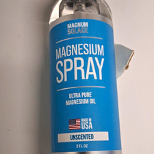 Magnum Solace Ultra Pure Magnesium Spray Oil Unscented Moisturizer 2 fl oz picture