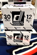 2026 Panini Donruss Baseball Fat Pack BOX LOT of TWO (2) Factory Sealed picture