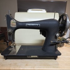 Vintage 1940s Franklin Electric Sewing Machine with Hard Case picture