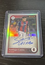 2024-25 Topps Merlin Uefa Club Competitions - Autographs Santiago Castro #AU-SC picture
