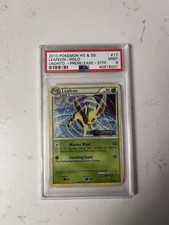 2010 HGSS Leafeon - (Prerelease Staff Promo) 17/90 Holo PSA 9  (Low Pop) picture