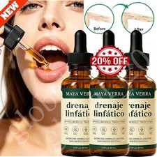 3X Mayaverra Drenaje Linfático Gotas Suplemento Natural Desintoxicación Corporal picture