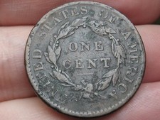 1820 Matron Head Large Cent Penny- VG/Fine Details, Large Date picture