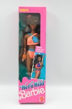 Vintage 1989 Mattel Barbie Wet 'N Wild Christie Color Changing Swimsuit Doll picture