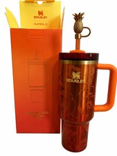 The Stanley 1913 x KAROL G 40oz Quencher H2.O FlowState Tumbler New Sealed picture