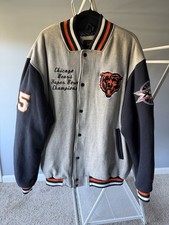 Vintage Chicago Bears 1985 Super Bowl Champions Varsity Jacket Size XL picture