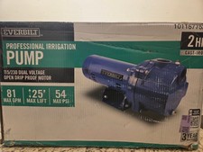 NEW EVERBILT HDLS20 Professional Irrigation Pump Cast Iron 2HP picture