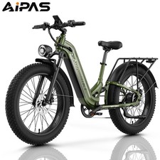 Aipas M1 M2 max Electric Bike 1800W 52V 18Ah Air Suspension Hydraulic Brakes picture