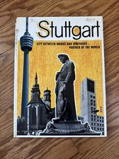 Stuttgart City Between Woods and Vineyards - Partner of the World 1972 Hardback picture