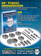 Transmission Shift Kit TransGo Solenoid Repair Kit SAAB AWF21 TF80 (SKTF80SC) picture