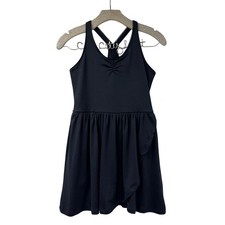 YPB Abercrombie Kids Girls Athletic Dress Black Shorts Racerback 13/14 Sporty picture