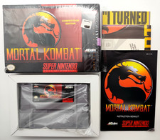 Mortal Kombat 1 (Super Nintendo SNES, 1993) COMPLETE CIB Authentic +Inserts picture