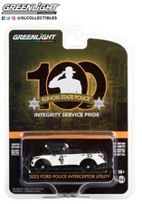 Greenlight 1/64th scale Illinois State Police 2022 Ford PI Utility 100th Anniv. picture