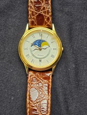 Vintage Citizen Astro Fantasy Moonphase Watch 2870-268393 - Cracked Crystal picture