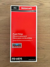 03-07 Ford FD-4616 Motorcraft 6.0L Powerstroke Diesel Oil Fuel Filter Damagedbox picture