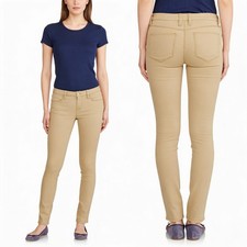 No Boundaries Women's Juniors' Classic Skinny Jeans Beige size 13 picture