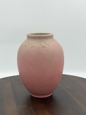 Rookwood Pottery Vase 2218 Mission Flower Laced Pink Over Green Matte XXVIII picture