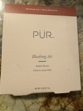 PUR MINERALS SKIN PERFECTING POWDER BLUSHING ACT IN SHADE BERRY BEAUTIFUL 0.28OZ picture