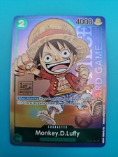 Monkey.D.Luffy (037) (1st Anniversary Tournament) P-037 One Piece Promotion... picture