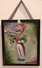 Toy Soldier, Original Oil Painting, One-of-a-kind, Holiday Art picture