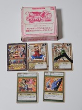 One Piece Carddass Card Game Sealed Grand Battle 2 Edition Promo Pack  W Box picture