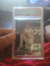 2018 TOPPS CHROME #150 SHOHEI OHTANI ROOKIE RC PSA 10 picture