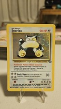 1999 Pokemon Jungle Snorlax Holo 11/64 Rare WOTC Vintage Card LP Lightly Played picture