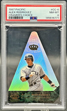 1997 Pacific Alex Rodriguez Cramer's Choice Die Cut PSA 8 - Mariners picture